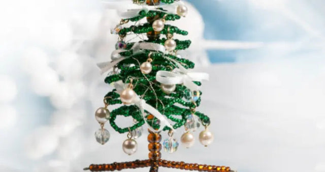 DIY Juletræ med pynt - Beadhouse of Copenhagen