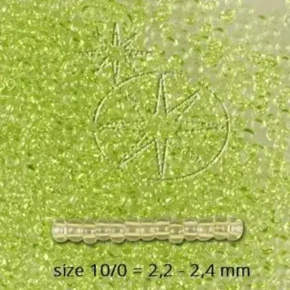 Grønne glasperler lys, preciosa, green 2 dyed crystal, storkøb 