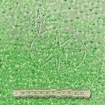 Grønne glasperler, preciosa, green 2 dyed crystal, storkøb 