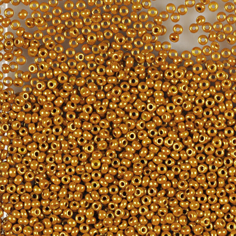Find Guld glasperler, preciosa, shiny coated dark gold blandt vores store udvalg af  Preciosa Seed Beads hos  Beadhouse of Copenhagen i dag. Husk gratis fragt over 400kr
