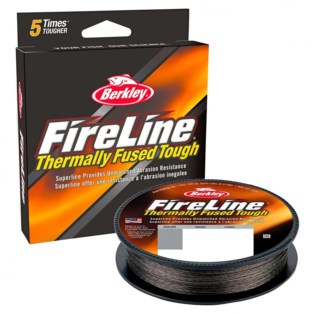Fireline smoke, mørk - 0.10 mm 4 meter Krea