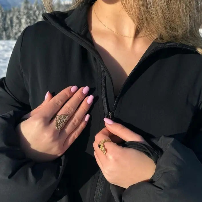 Find Fingerring drage i forgyldt sterlingsølv med turkis og onyx blandt vores store udvalg af  Ringe hos  Beadhouse of Copenhagen i dag. Husk gratis fragt over 400kr