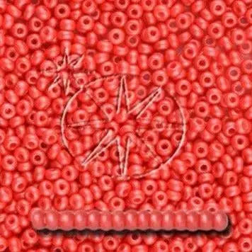 Røde glasperler, preciosa, permalux bright red, storkøb 