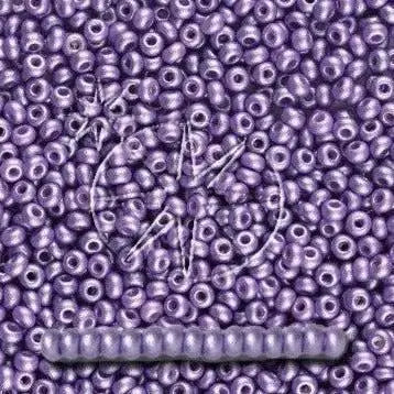Lilla glasperler, preciosa, permalux bright purple, storkøb 