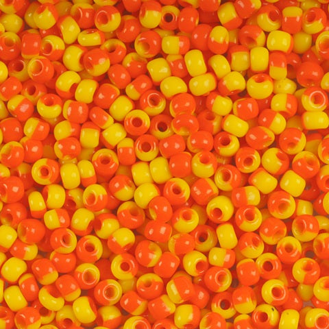 Find Multifarvede glasperler, preciosa, yellow and orange harlequin, storkøb blandt vores store udvalg af  Preciosa Seed Beads hos  Beadhouse of Copenhagen i dag. Husk gratis fragt over 400kr