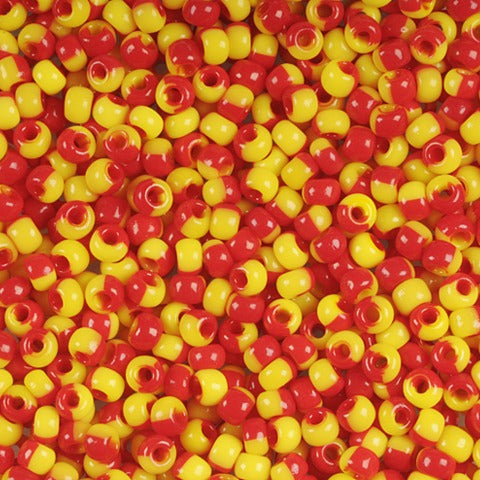 Find Multifarvede glasperler, preciosa, red and yellow harlequin blandt vores store udvalg af  Preciosa Seed Beads hos  Beadhouse of Copenhagen i dag. Husk gratis fragt over 400kr