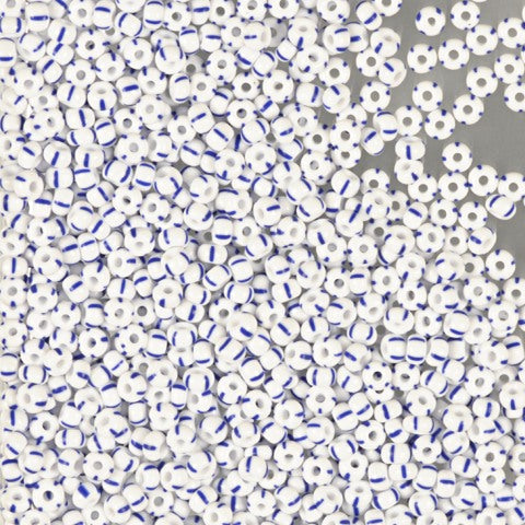 Find Stribede glasperler, preciosa, hvid/4 blå striber blandt vores store udvalg af  Preciosa Seed Beads hos  Beadhouse of Copenhagen i dag. Husk gratis fragt over 400kr