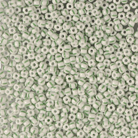 Find Stribede glasperler, preciosa, hvid/4 grønne striber blandt vores store udvalg af  Preciosa Seed Beads hos  Beadhouse of Copenhagen i dag. Husk gratis fragt over 400kr