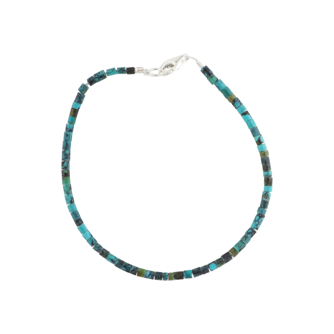 Armbånd, smykkesten rør, forgyldt sterlingsølv og sterlingsølv Beadhouse of Copenhagen