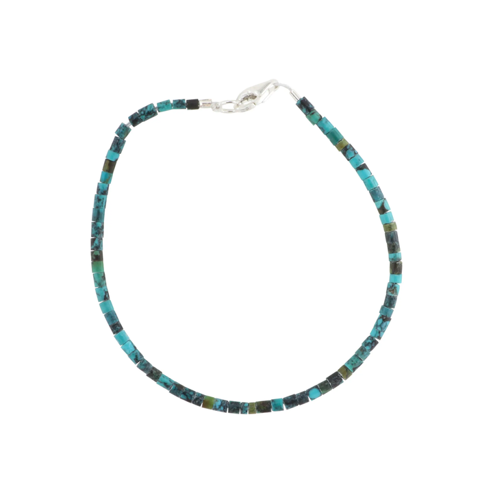 Armbånd, smykkesten rør, forgyldt sterlingsølv og sterlingsølv Beadhouse of Copenhagen