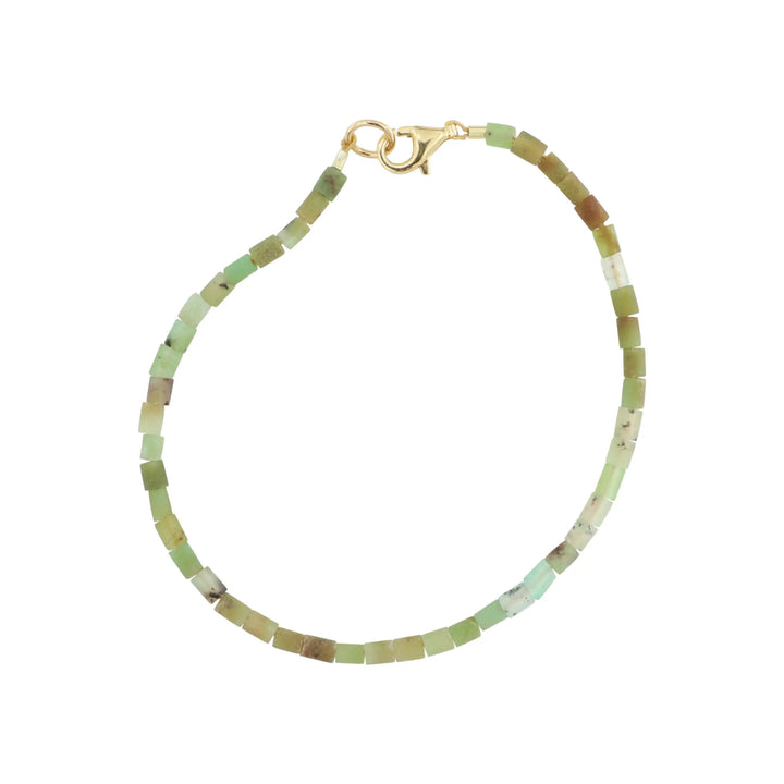 Armbånd, smykkesten rør, forgyldt sterlingsølv og sterlingsølv Beadhouse of Copenhagen