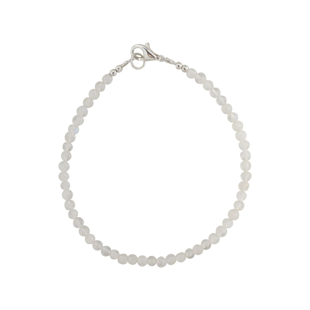 Armbånd med halvædelsten, forgyldt sterlingsølv og sølv Beadhouse of Copenhagen