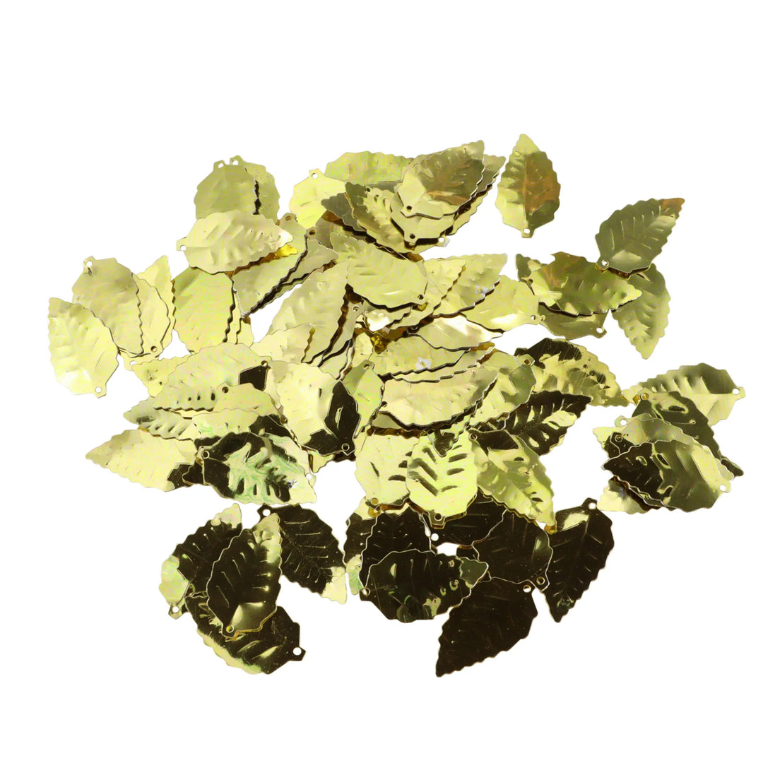 Palietter, blade, uden regnbueskær, flere varianter, 14x25mm, 10-40g Beadhouse of Copenhagen