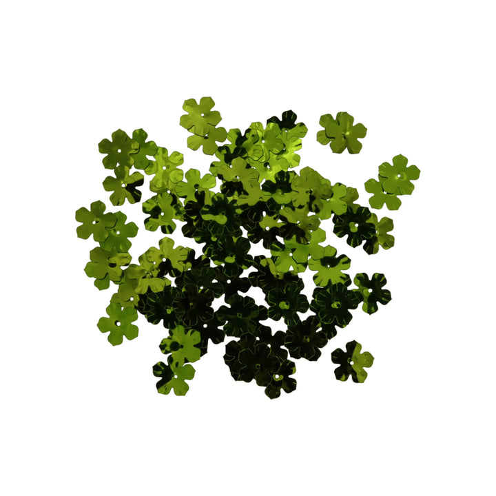 Palietter, blomst, 13-24mm, 10-40g, uden regnbueskær, flere varianter Beadhouse of Copenhagen