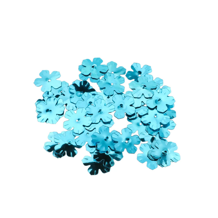 Palietter, blomst, 13-24mm, 10-40g, uden regnbueskær, flere varianter Beadhouse of Copenhagen