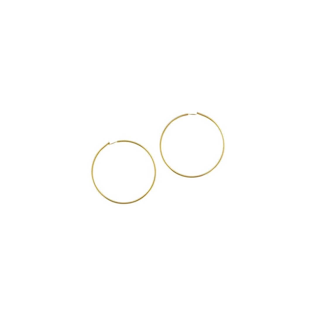 Monterings creoler i forgyldt messing 0,9x20 mm, storkøb Beadhouse of Copenhagen