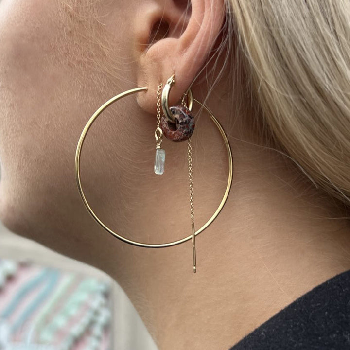 Find Øreringe, hoops, stor creol 50 mm, forgyldt sterlingsølv blandt vores store udvalg af  Øreringe hos  Beadhouse of Copenhagen i dag. Husk gratis fragt over 400kr