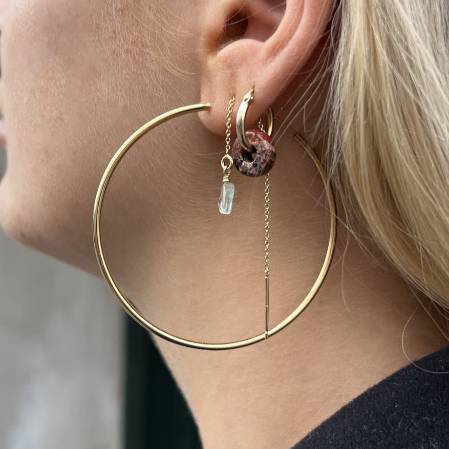 Find Øreringe, hoops, stor creol 60mm, forgyldt sterlingsølv blandt vores store udvalg af  Øreringe hos  Beadhouse of Copenhagen i dag. Husk gratis fragt over 400kr
