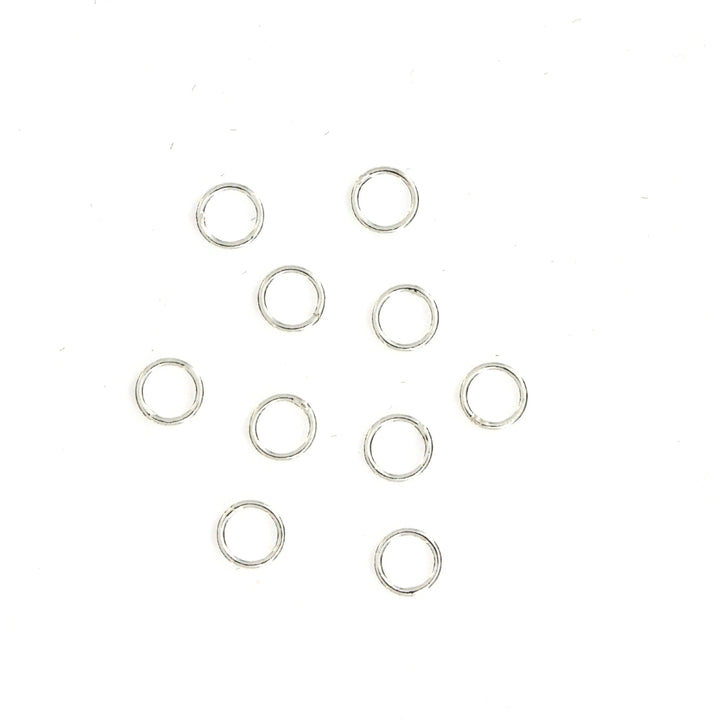 Øskner, åben, i sterlingsølv. 0,7 x 4,4 mm. 10 stk. Silveks