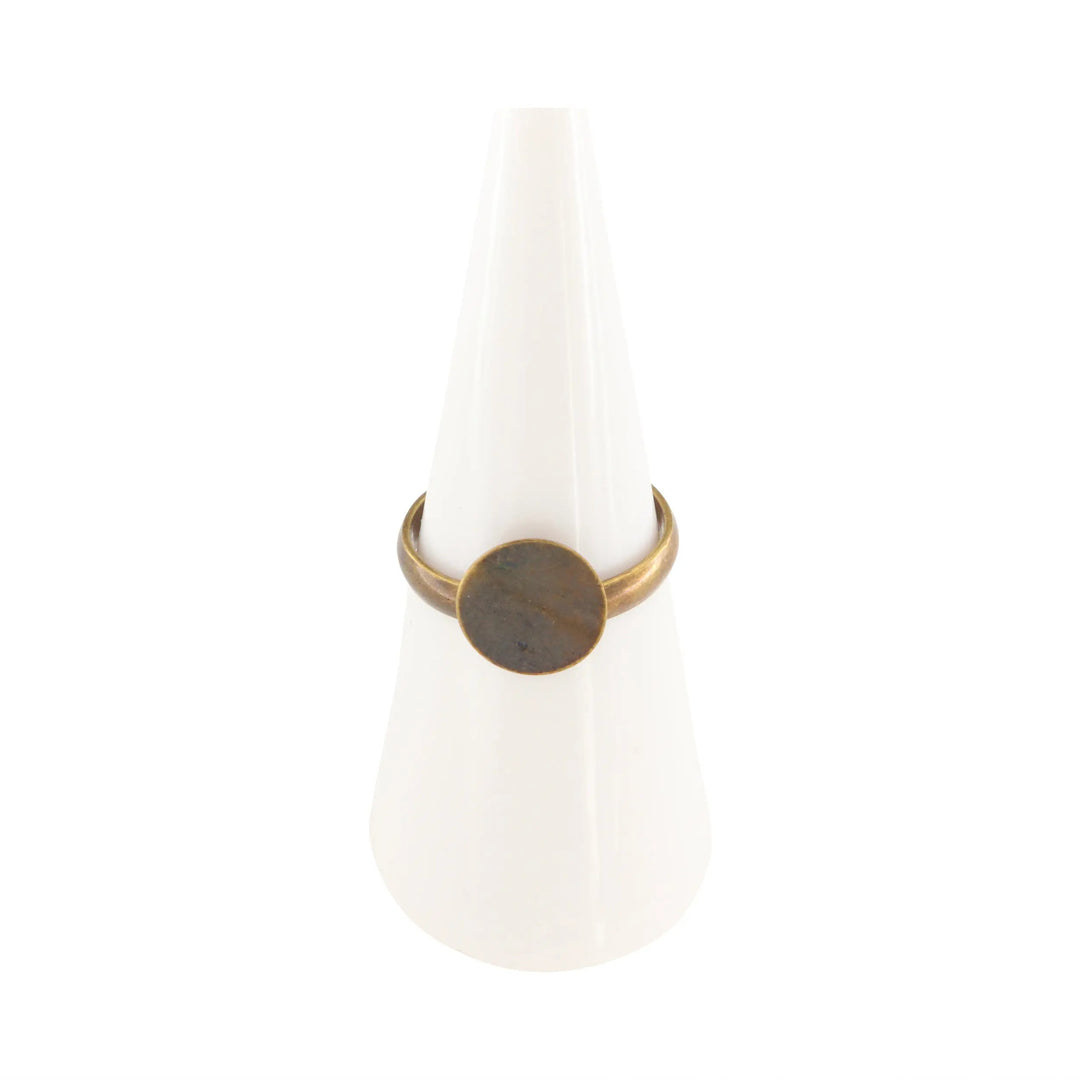 Fingerring til montering, messing, justerbar, 10 mm. 1-4stk BOC