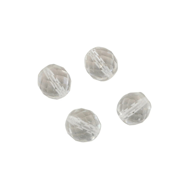 Krystalperler, preciosa beads, rund, mange facetter, glas, 14 mm - flere farver Preciosa