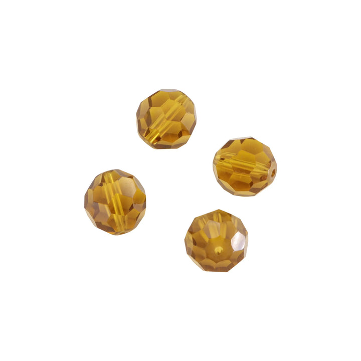 Krystalperler, preciosa beads, rund facetteret, glas, 16mm - flere farver Preciosa