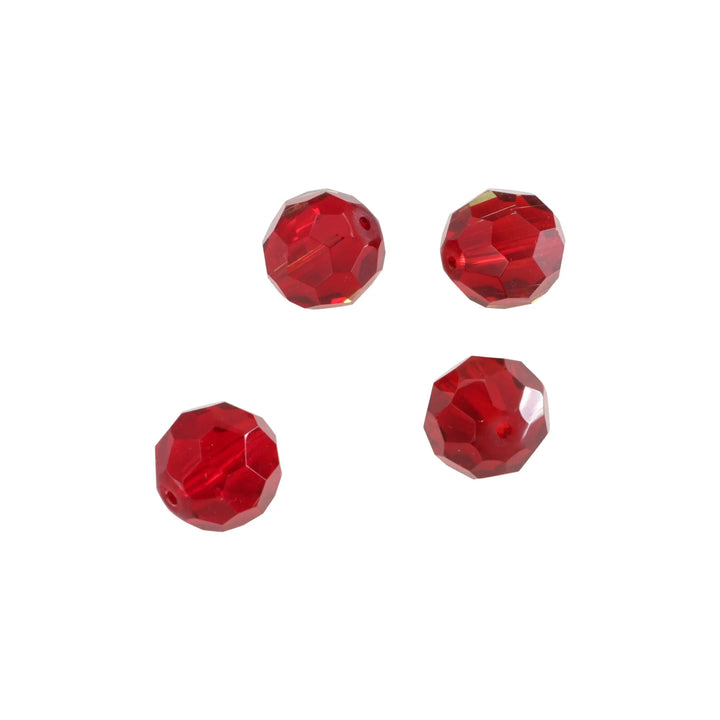 Krystalperler, preciosa beads, rund facetteret, glas, 16mm - flere farver Preciosa