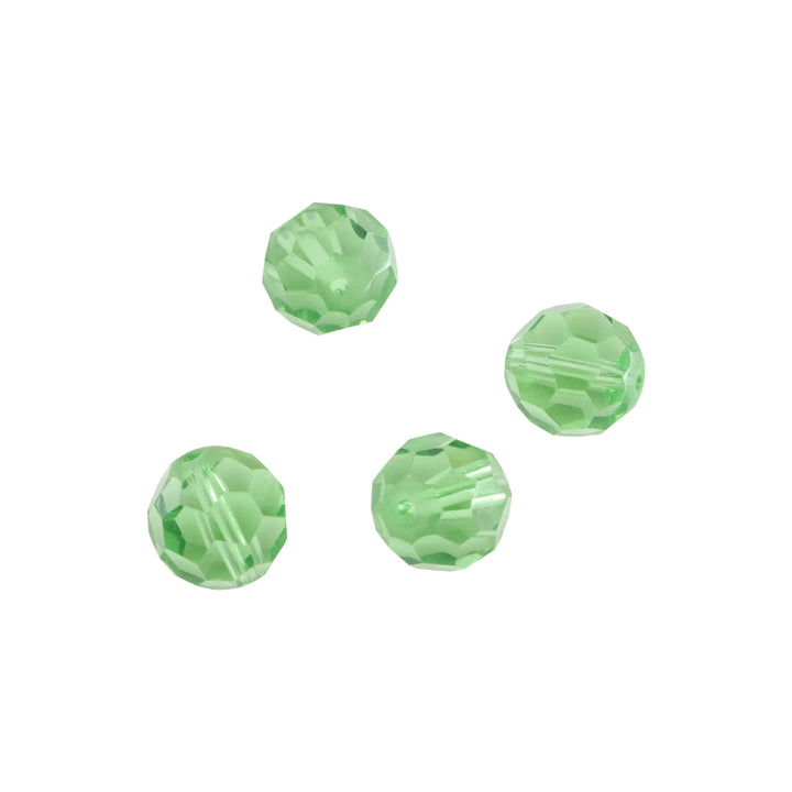 Krystalperler, preciosa beads, rund facetteret, glas, 16mm - flere farver Preciosa