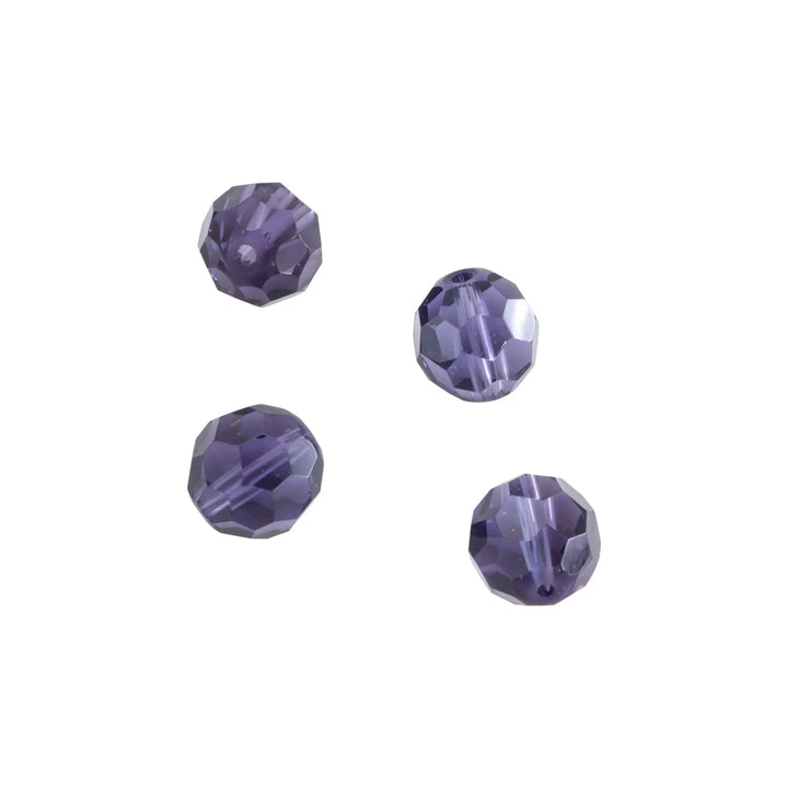 Krystalperler, preciosa beads, rund facetteret, glas, 16mm - flere farver Preciosa
