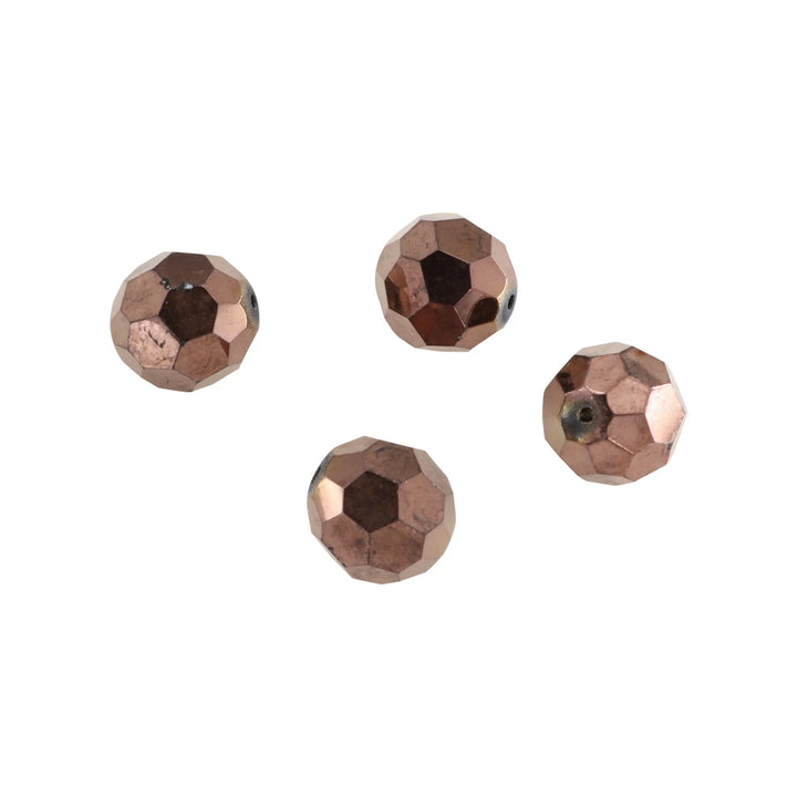 Krystalperler, preciosa beads, rund facetteret, glas, 16mm - flere farver Preciosa