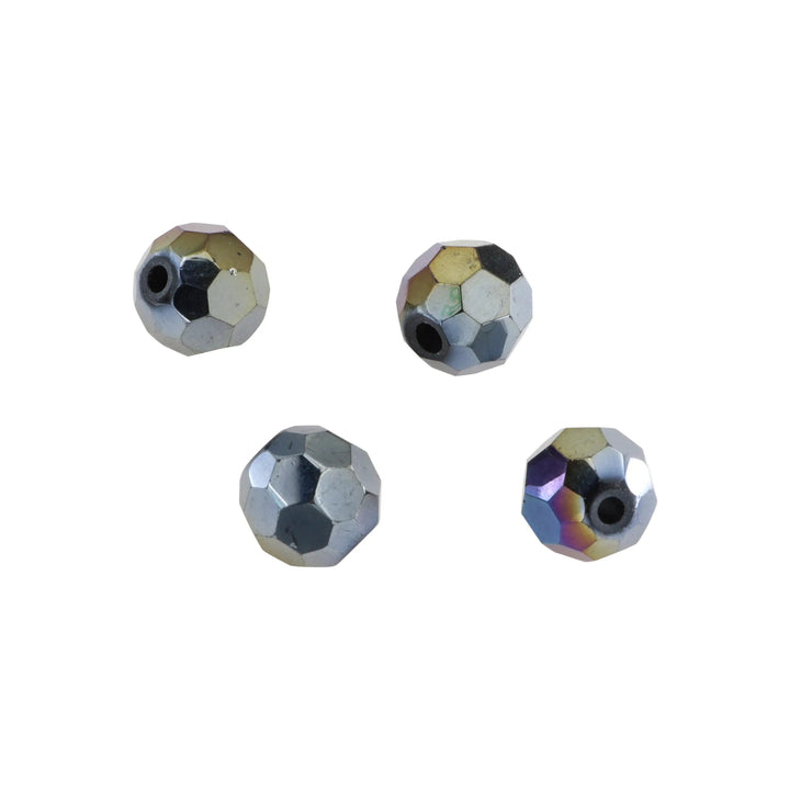 Krystalperler, preciosa beads, rund facetteret, glas, 16mm - flere farver Preciosa