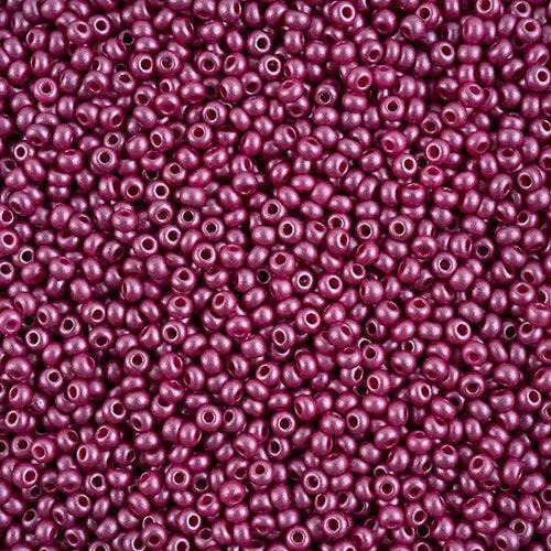 Lilla glasperler, preciosa, permalux dark puple, storkøb Preciosa