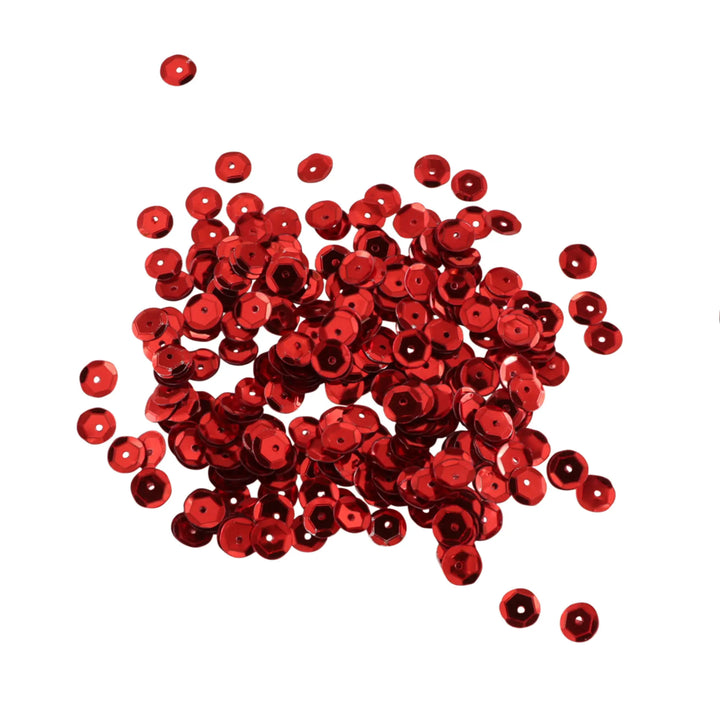 Palietter, runde, 4-13mm, uden regnbueskær, 10-40g, flere varianter Beadhouse of Copenhagen