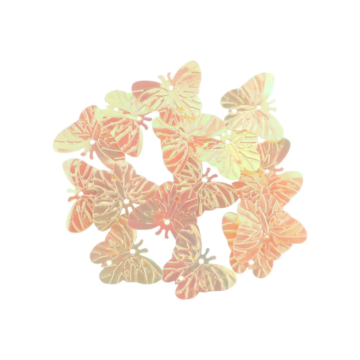 Palietter, sommerfugle, 23x17 mm, 10g, flere varianter 
