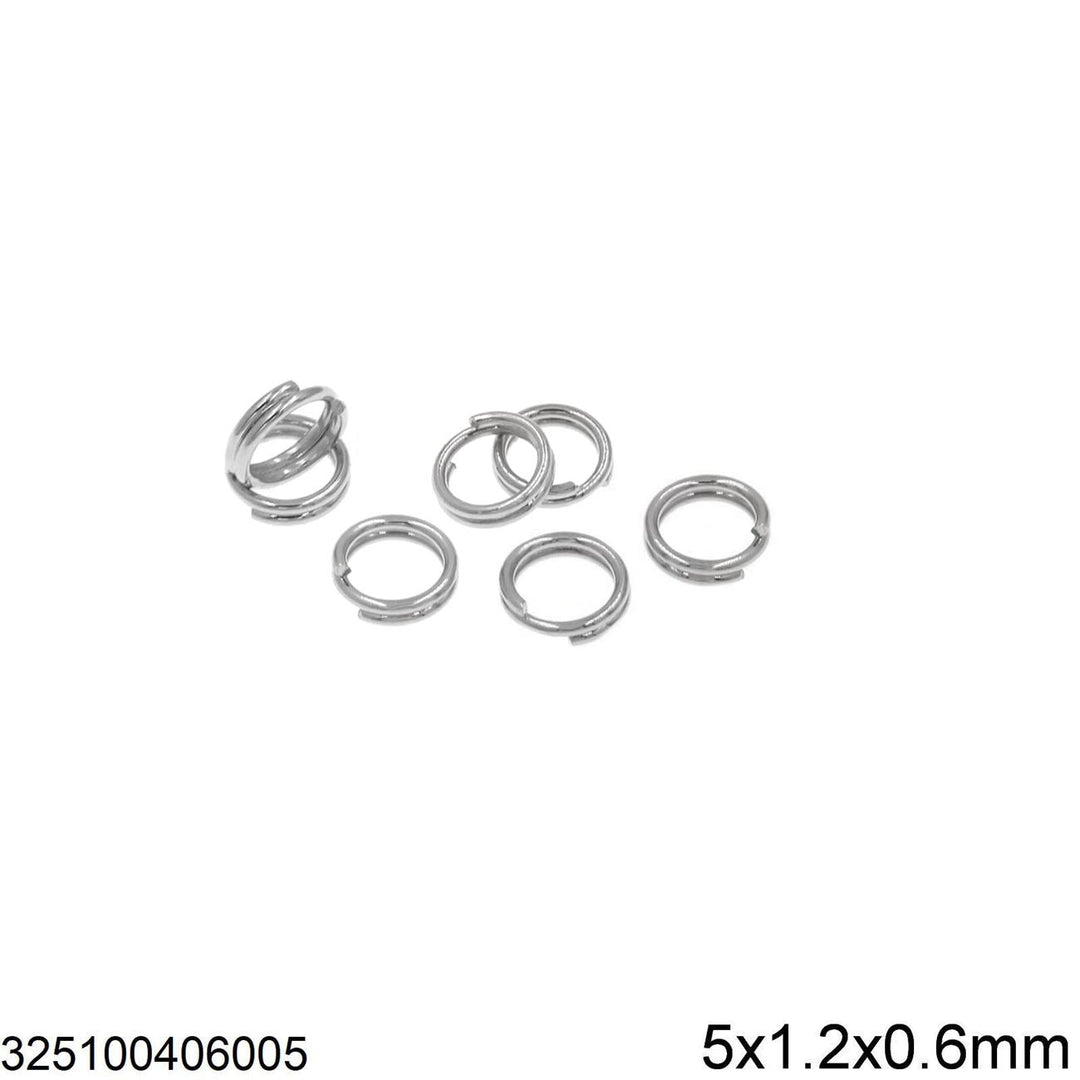 Find Nøglering, spaltring, rustfri stål, 5 mm, 10 stk blandt vores store udvalg af  Smykkedele hos  Beadhouse of Copenhagen i dag. Husk gratis fragt over 400kr
