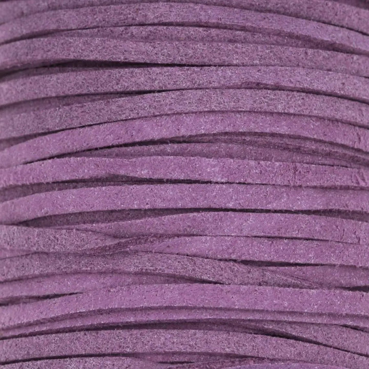 Snor, lilla, ruskind 3 mm x 1,5 m Tax