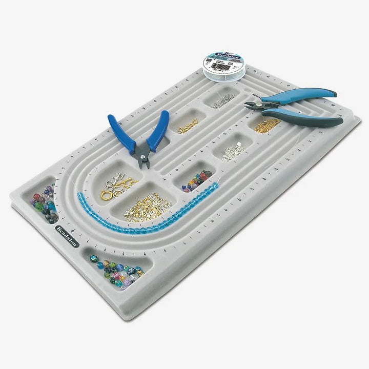 Perle bræt, bead board 3 rækker Krea