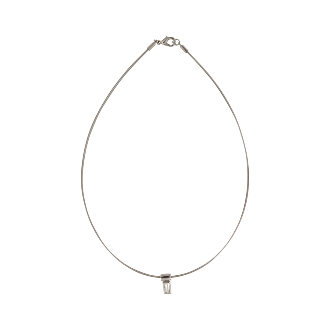 Find Halskæde, halsring med krystal, forsølvet messing, 40 cm blandt vores store udvalg af  Halskæder hos  Beadhouse of Copenhagen i dag. Husk gratis fragt over 400kr