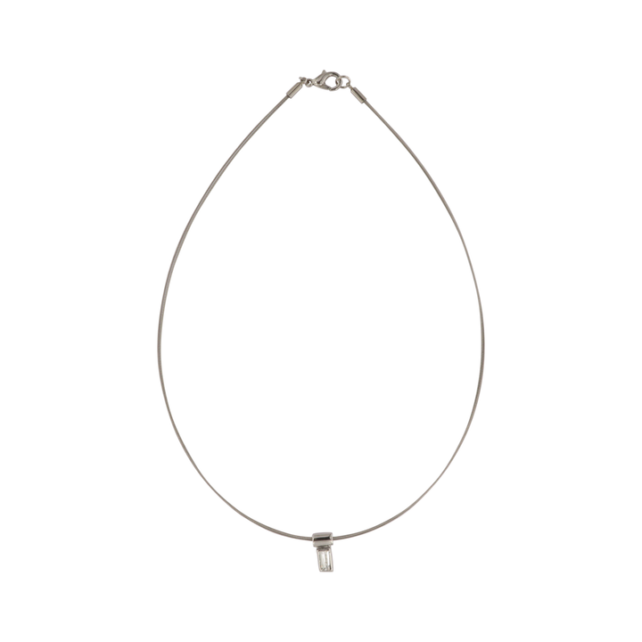 Find Halskæde, halsring med krystal, forsølvet messing, 40 cm blandt vores store udvalg af  Halskæder hos  Beadhouse of Copenhagen i dag. Husk gratis fragt over 400kr