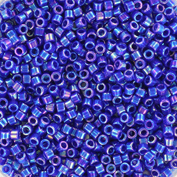 Find Blå glasperler, miyuki delica's 11/0 - opaque ab cobalt blandt vores store udvalg af  Miyuki Delica hos  Beadhouse of Copenhagen i dag. Husk gratis fragt over 400kr
