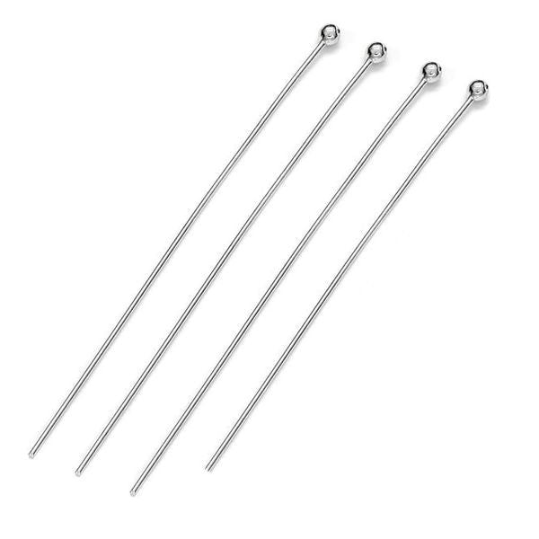 Find Headpins i sterlingsølv med kugle, 50x0,45 mm blandt vores store udvalg af  Smykkedele hos  Beadhouse of Copenhagen i dag. Husk gratis fragt over 400kr