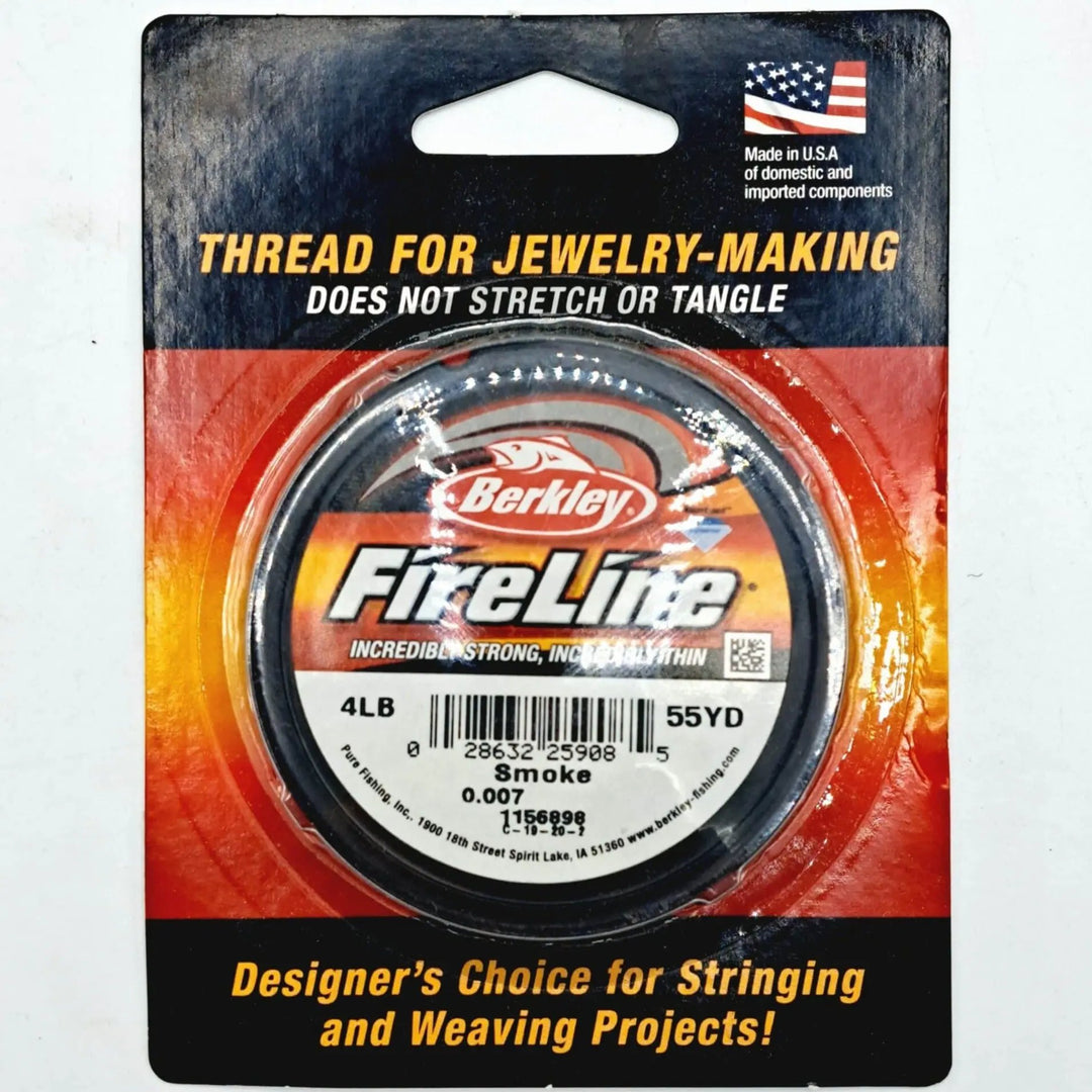Fireline smoke, mørk- 0.12 mm 50 meter på rulle 4lb Krea