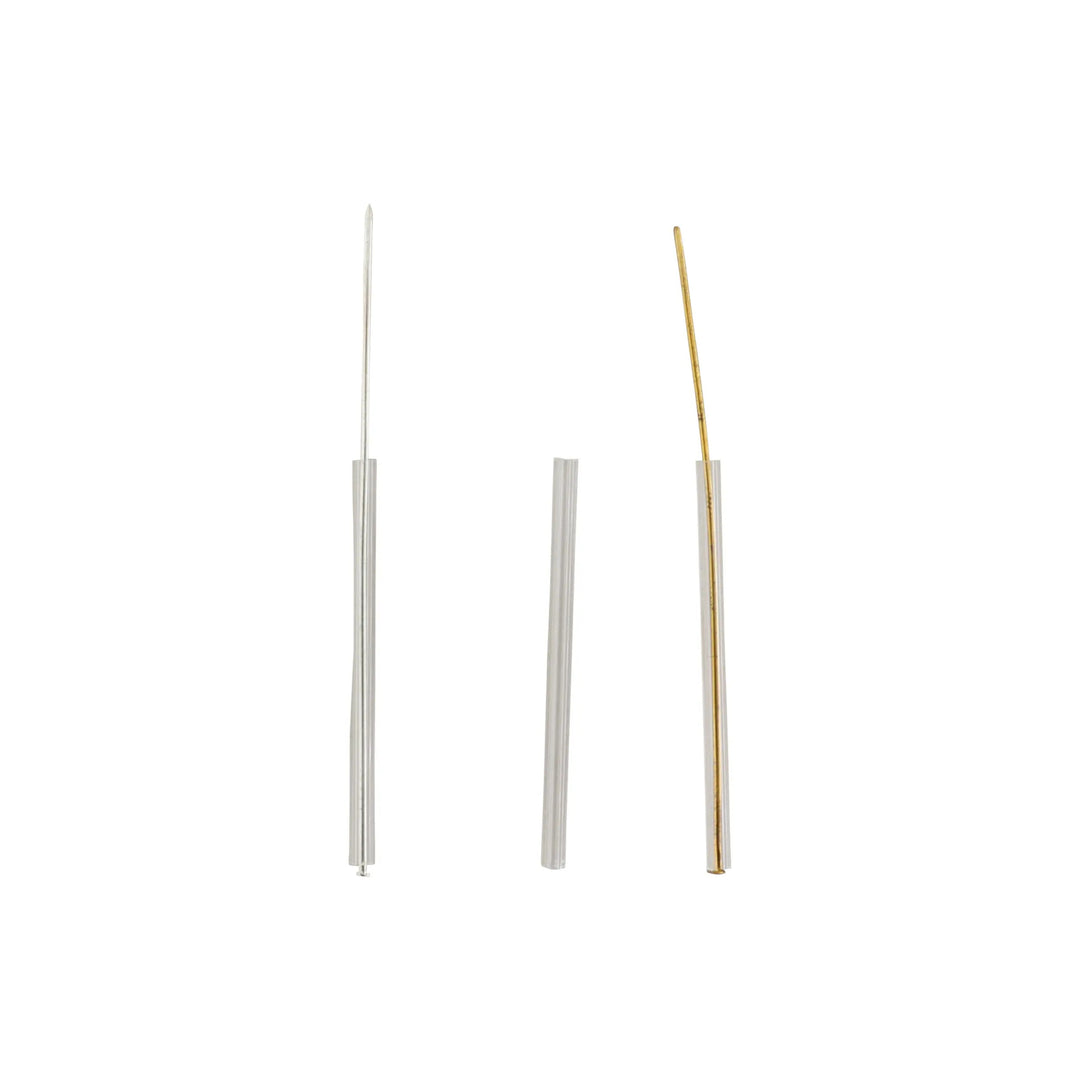 Krystal glasperler, preciosa tubes, 50 x 3 mm storkøb Preciosa