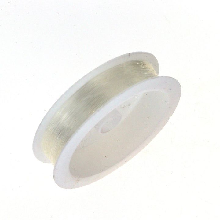 Elastiktråd, transparent 0,5 mm, silicone, 25 m Greece