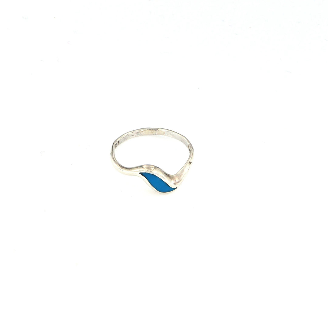 Fingerring til børn, lille turkis, sterlingsølv Beadhouse of Copenhagen