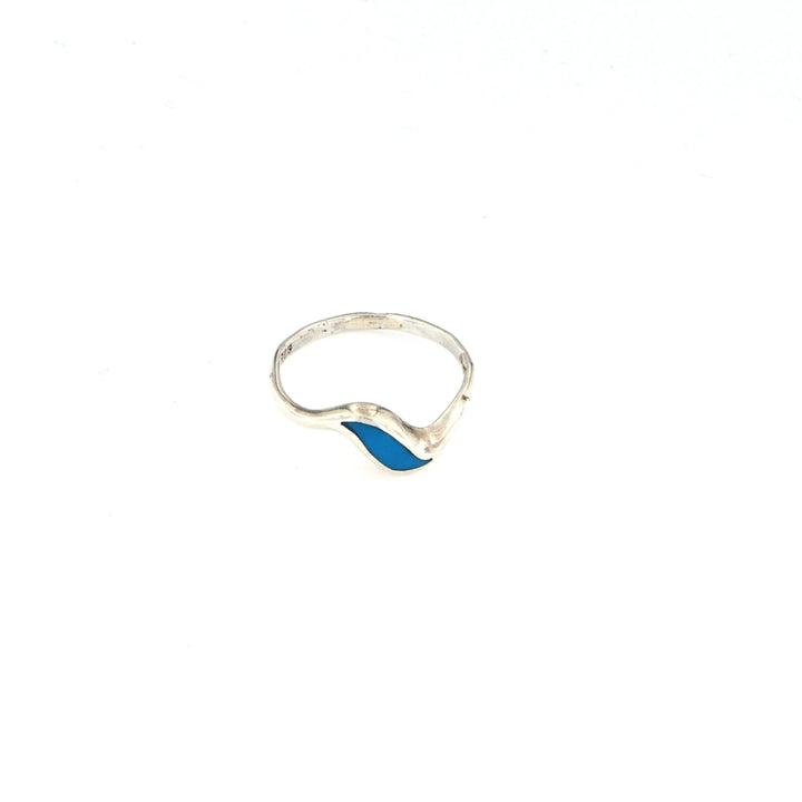 Fingerring til børn, lille turkis, sterlingsølv Beadhouse of Copenhagen