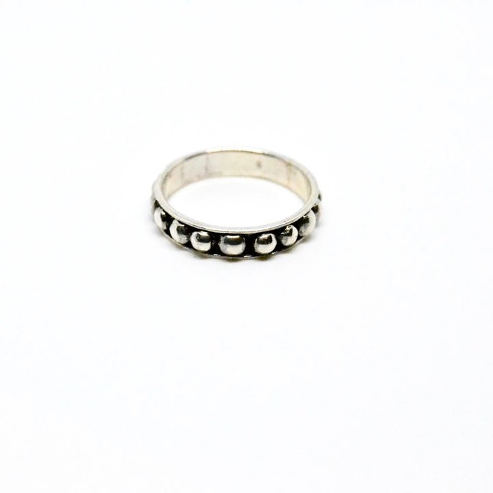 Fingerring, bånd af kugler, sterlingsølv Beadhouse of Copenhagen