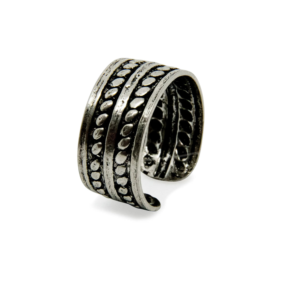 Øreringe, earcuff striber og snoninger, sterlingsølv Beadhouse of Copenhagen