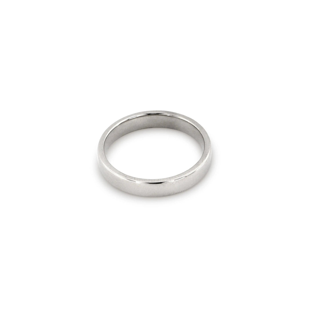 Fingerring, simpel, sterlingsølv 