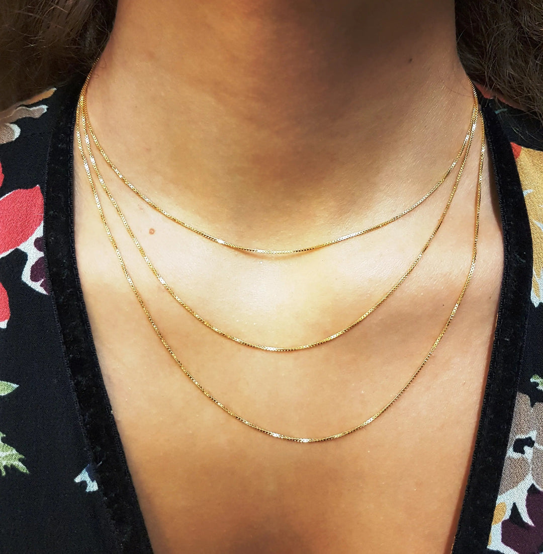 Find Halskæde, venezia kæde, sterlingsølv, 40-60cm/1,0 mm blandt vores store udvalg af  Halskæder hos  Beadhouse of Copenhagen i dag. Husk gratis fragt over 400kr